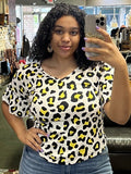 Neon Leopard Top