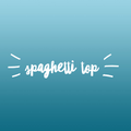 Powder blue spaghetti top