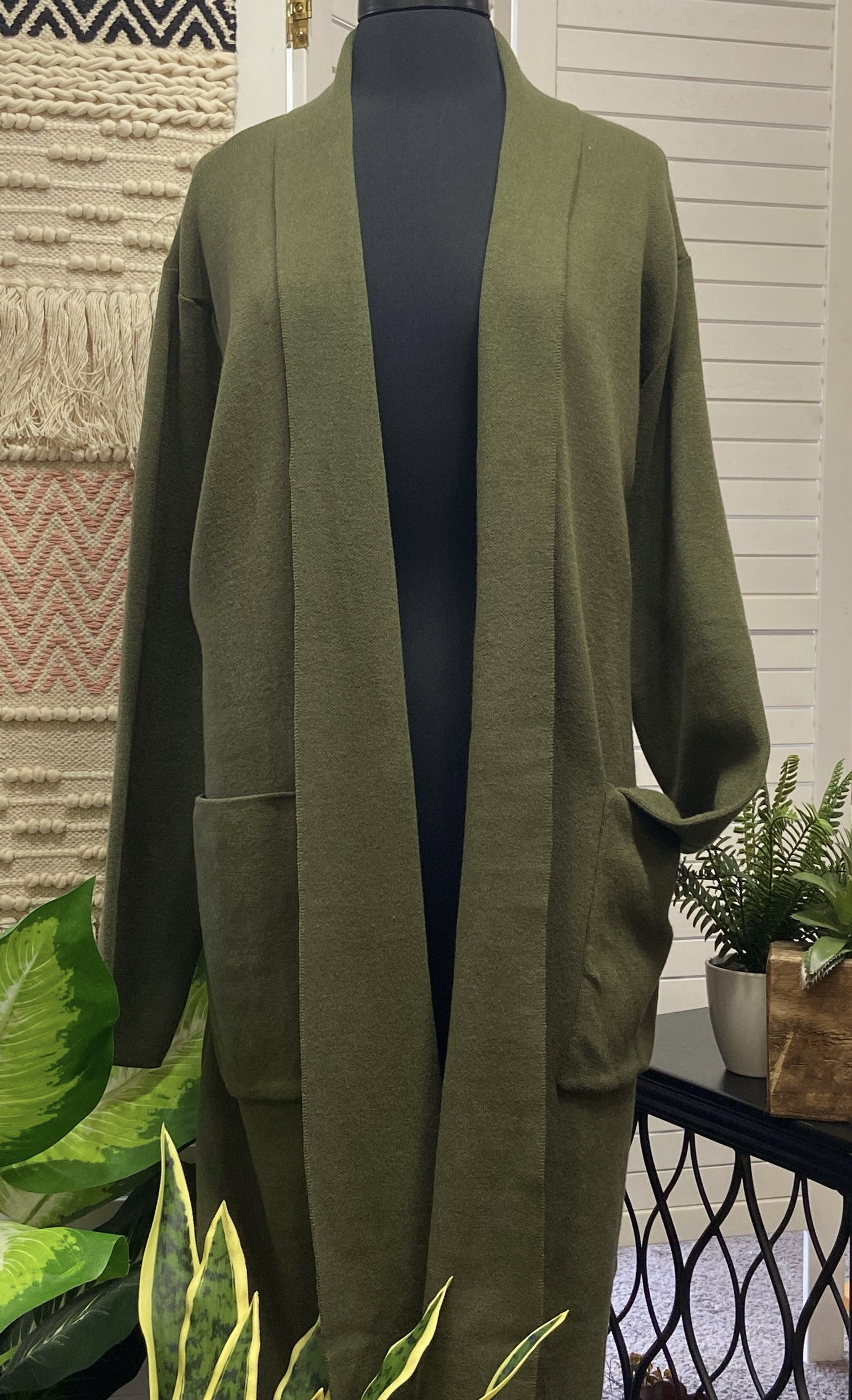 Collared Oversized Cardi