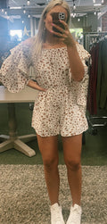 Flare Sleeve Romper