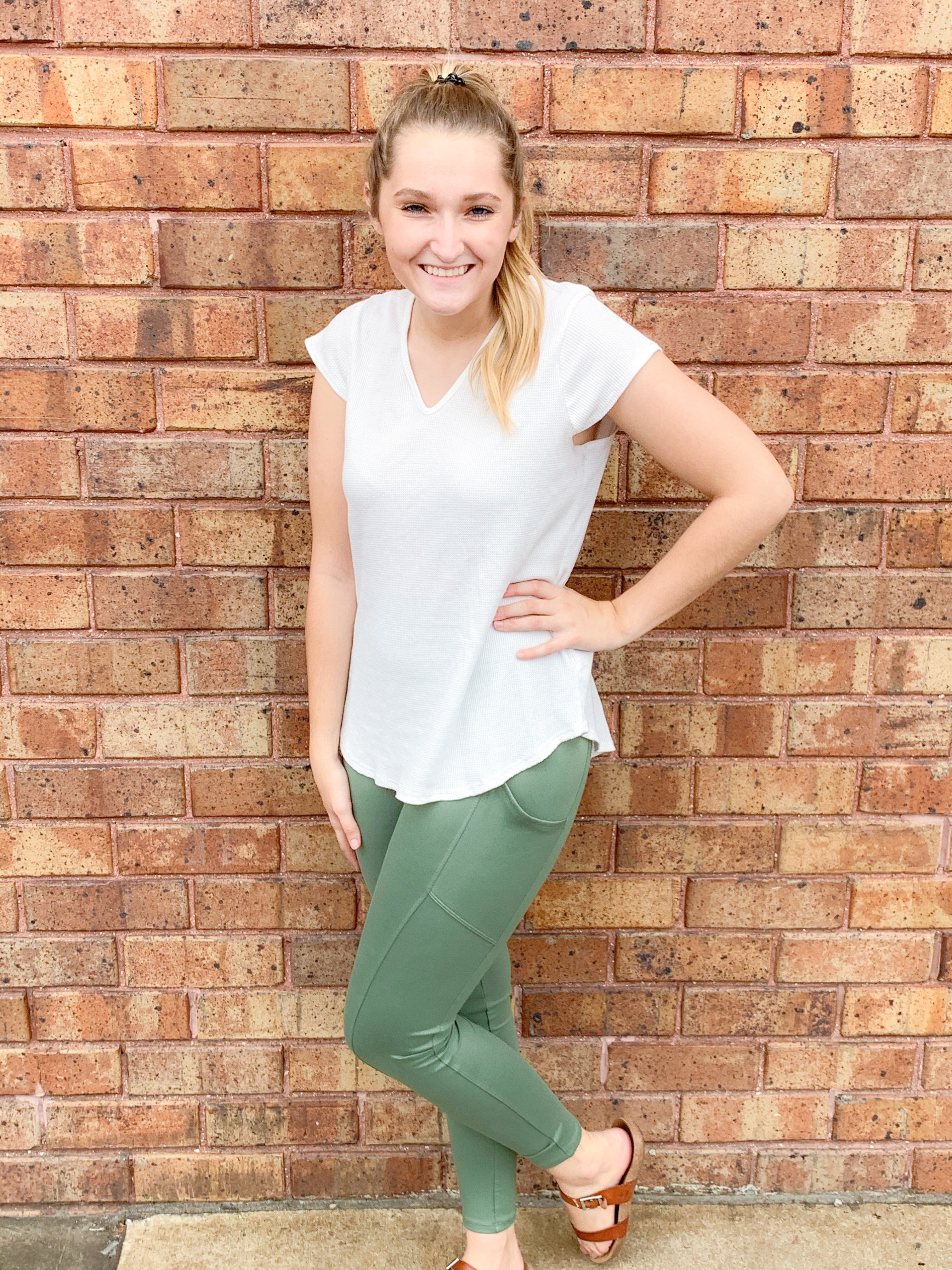 Leggings Triangular pockets