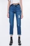 Plus High Rise Boyfriend Jeans