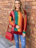 Color Block Sweater
