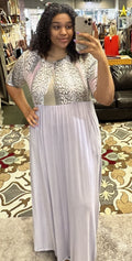 Animal Print Maxi Dress