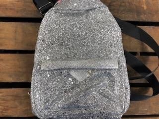 Silver kids backpack
