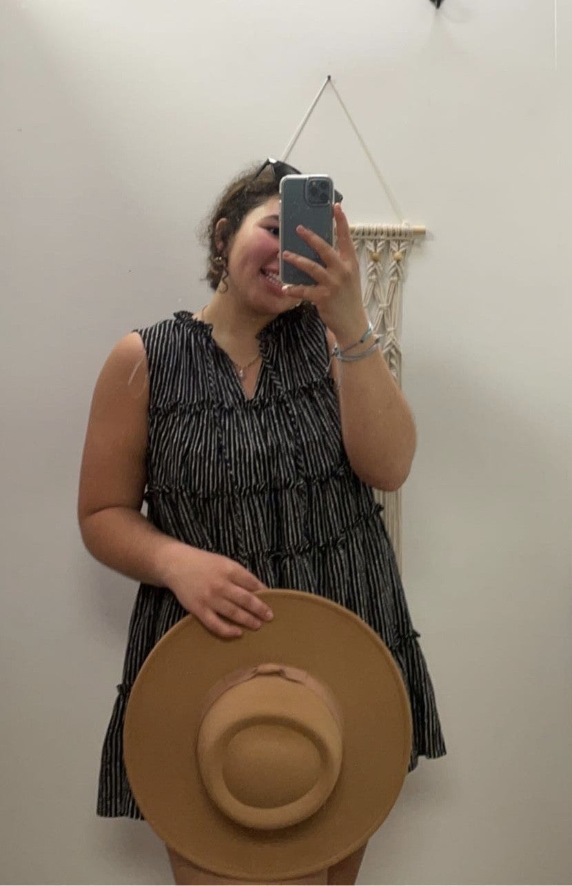 Sleeveless Swing Dress
