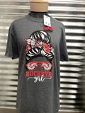Buckeye Bun Girl Short Sleeve Tee