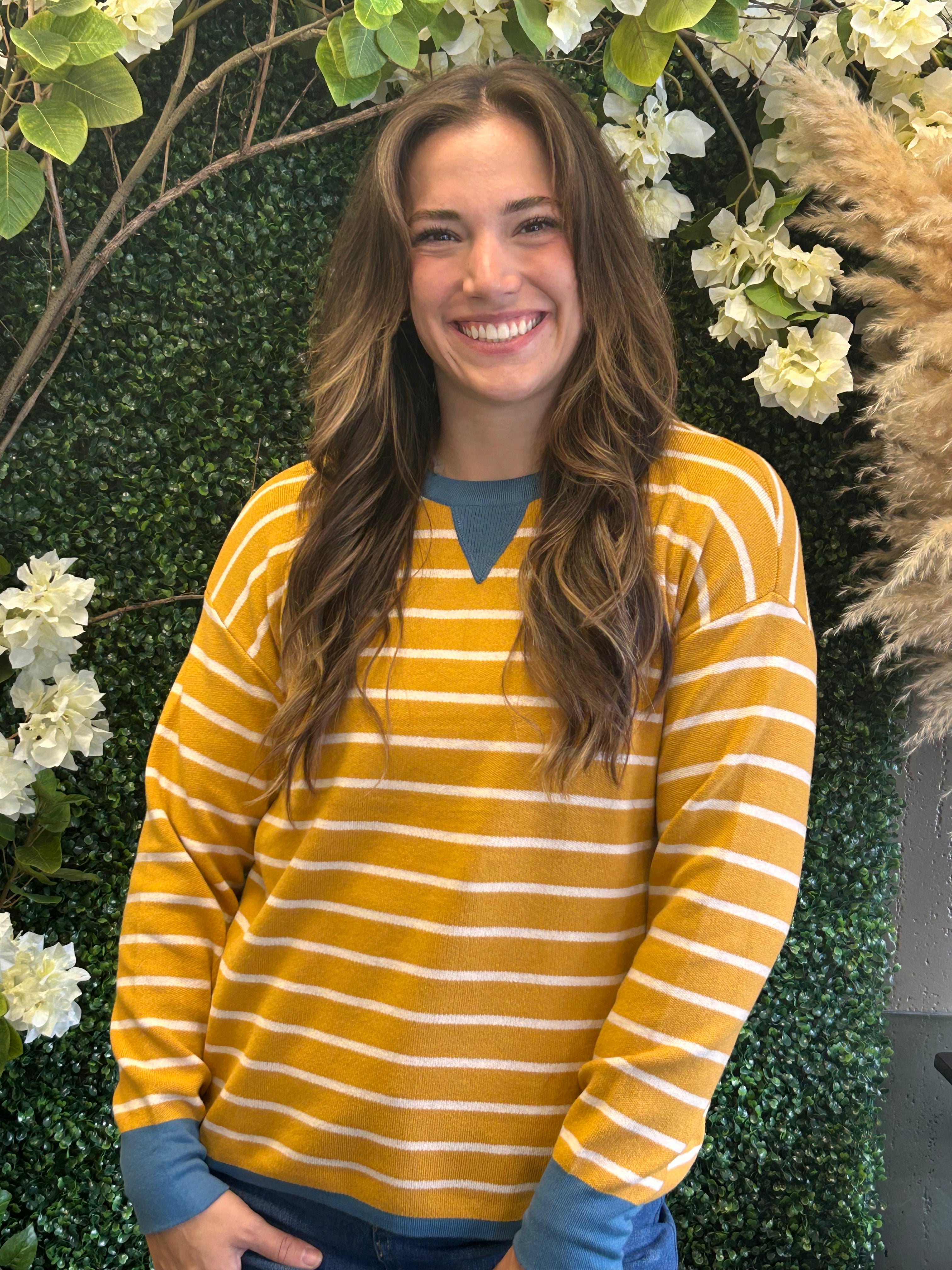 Mustard Oversized Pullover