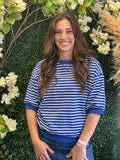 Royal Striped Pullover