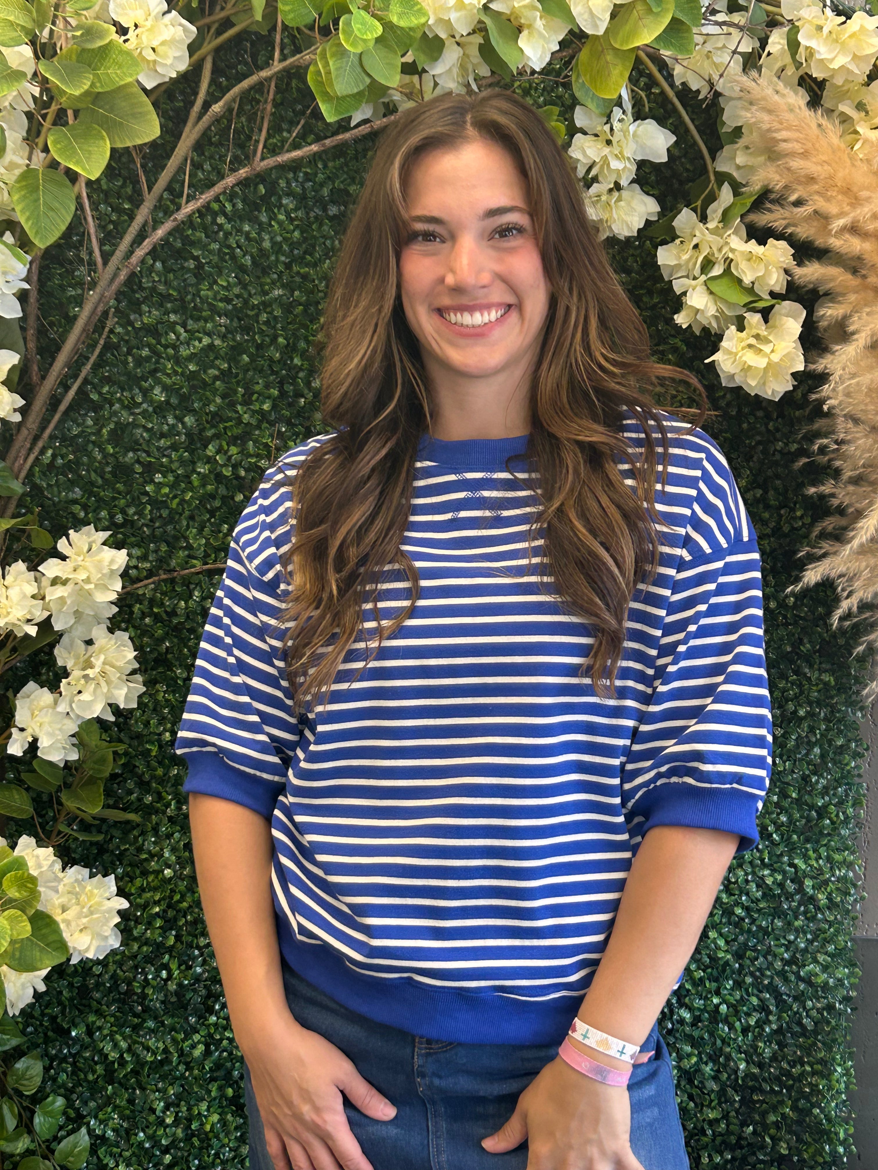 Royal Striped Pullover