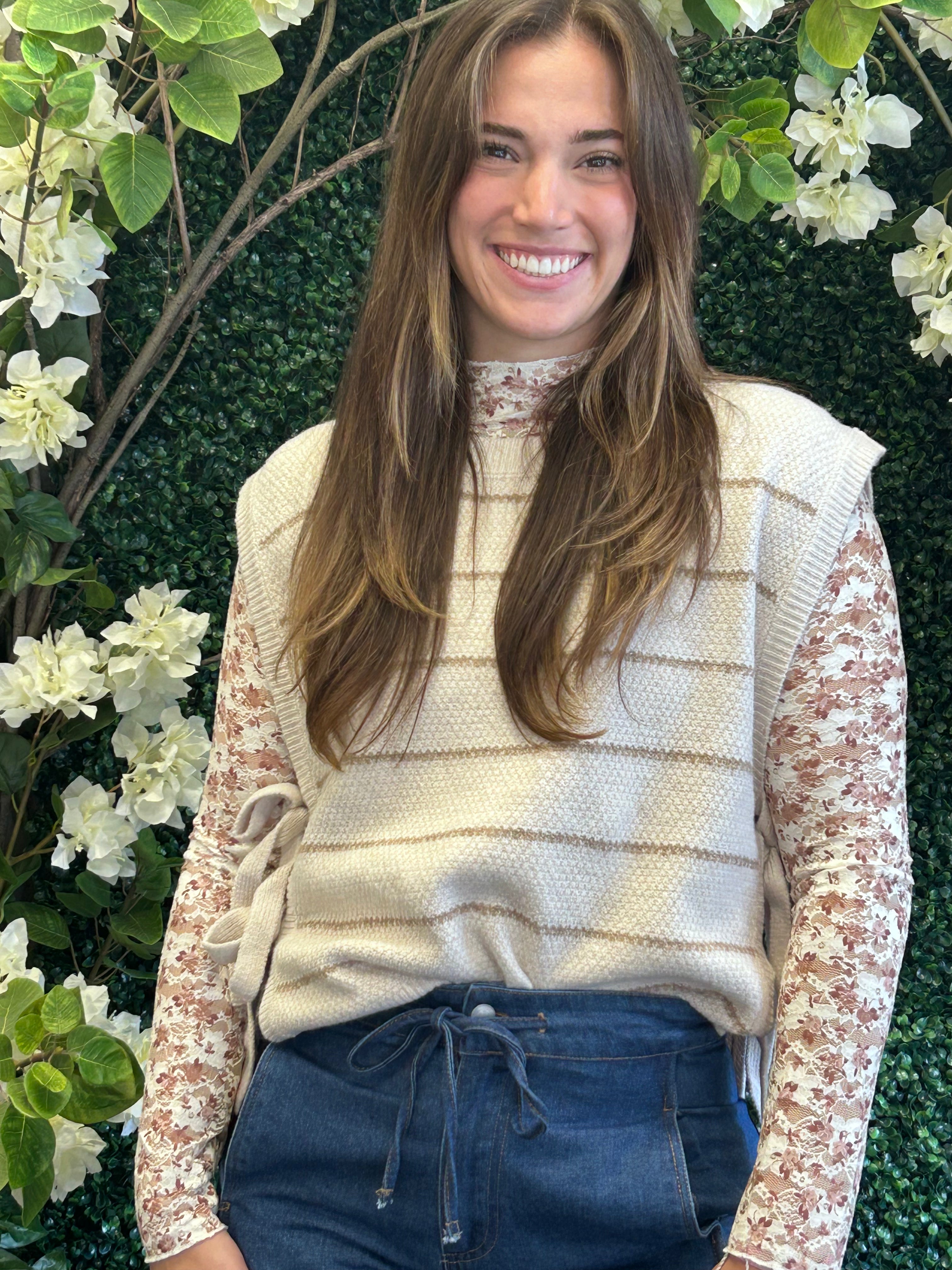 Long Sleeve Lace Top