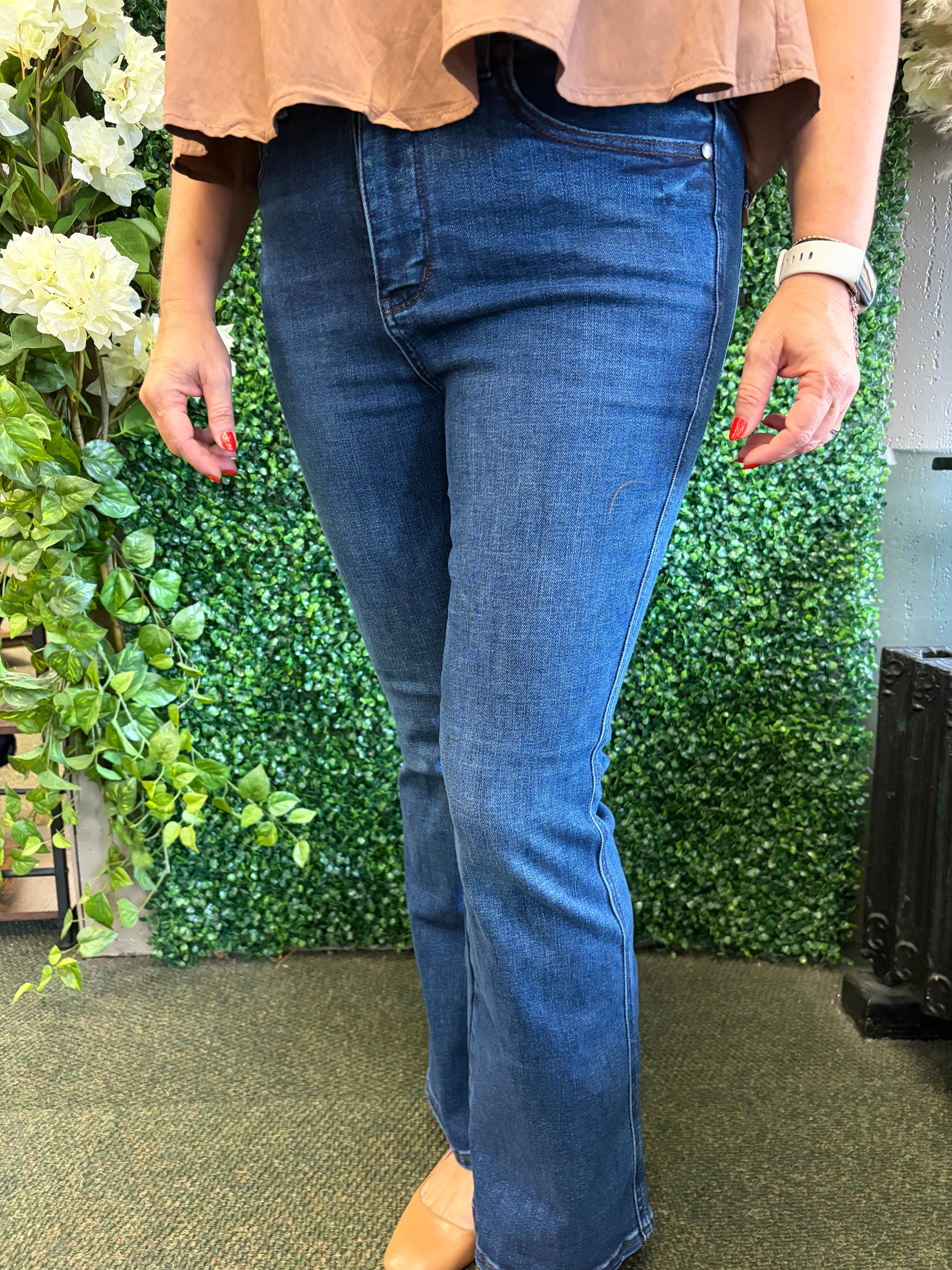 JB High Waisted Tummy Control Bootcut
