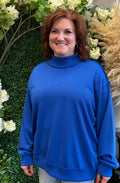 Mock Neck Sweatshirt