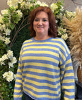 Striped Crewneck Sweater