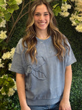 Floral Crew Wash Sweatshirt