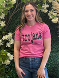 Pink Trojans T-Shirt