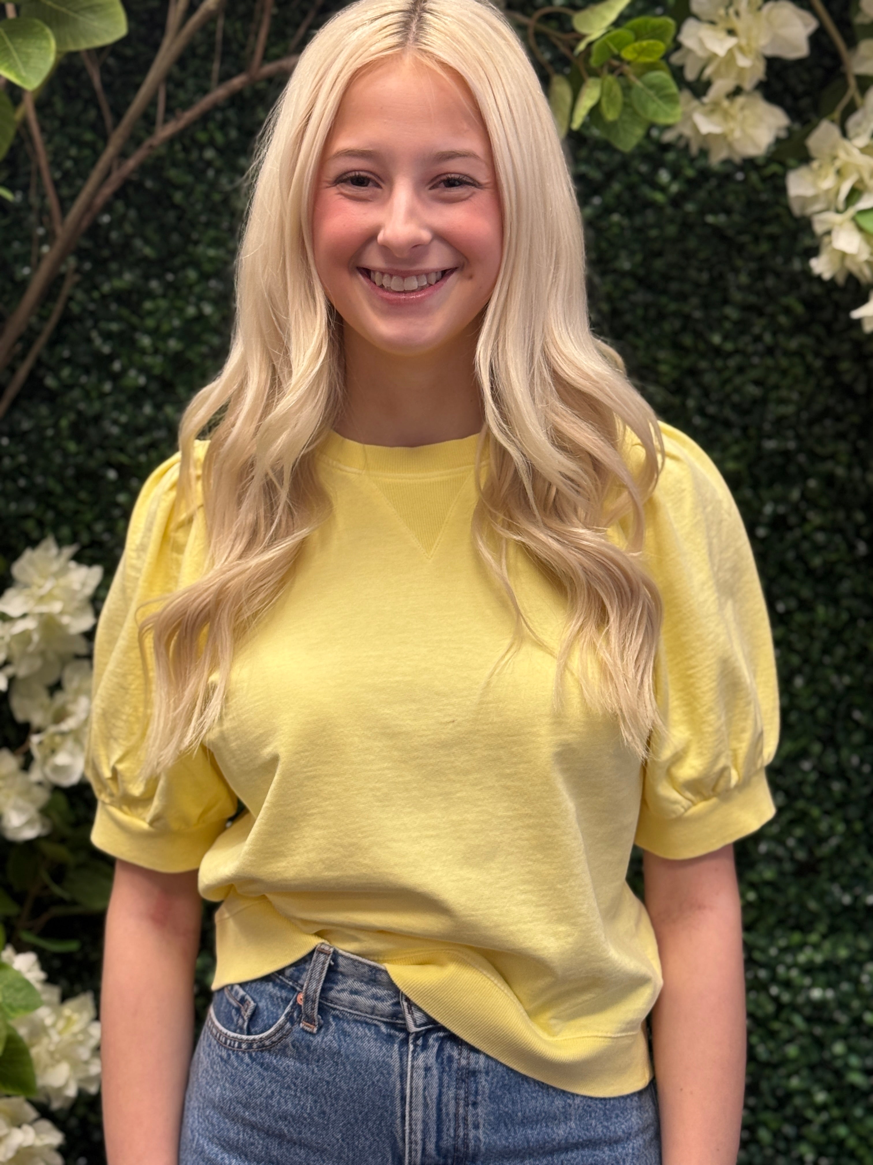 Short Sleeve Sweatshirt