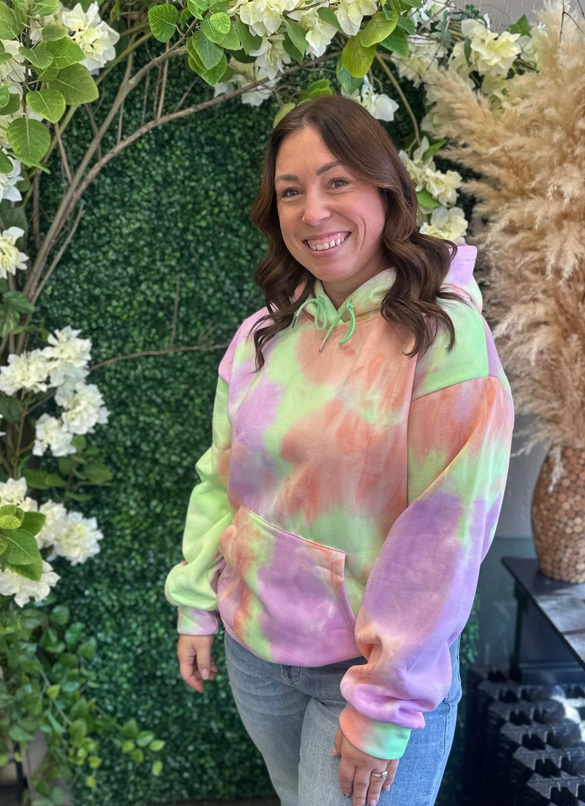 Long Sleeve Tie-dye Hoodie