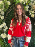 Striped Sweatshirt