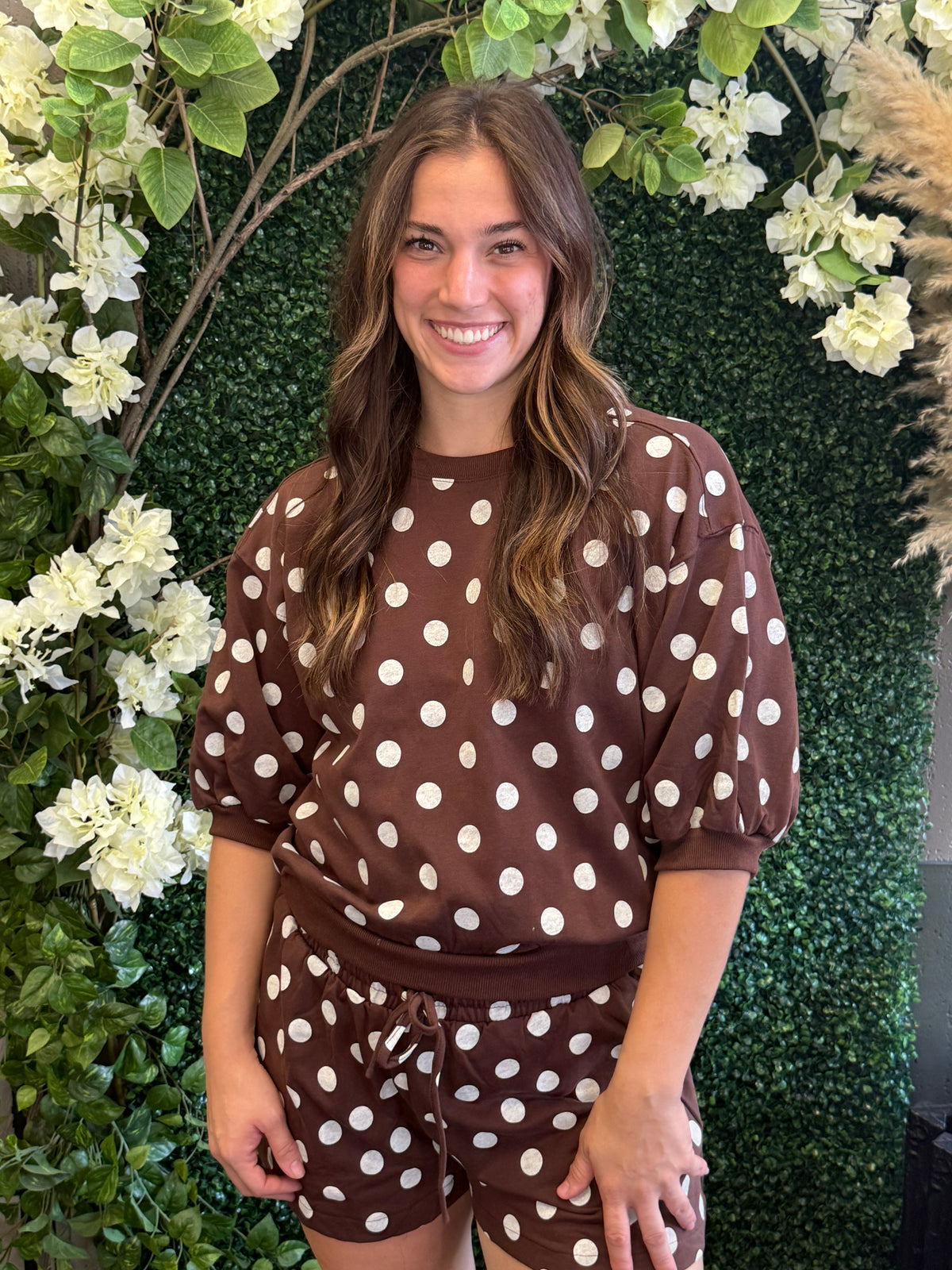 Polka Dot Short Set