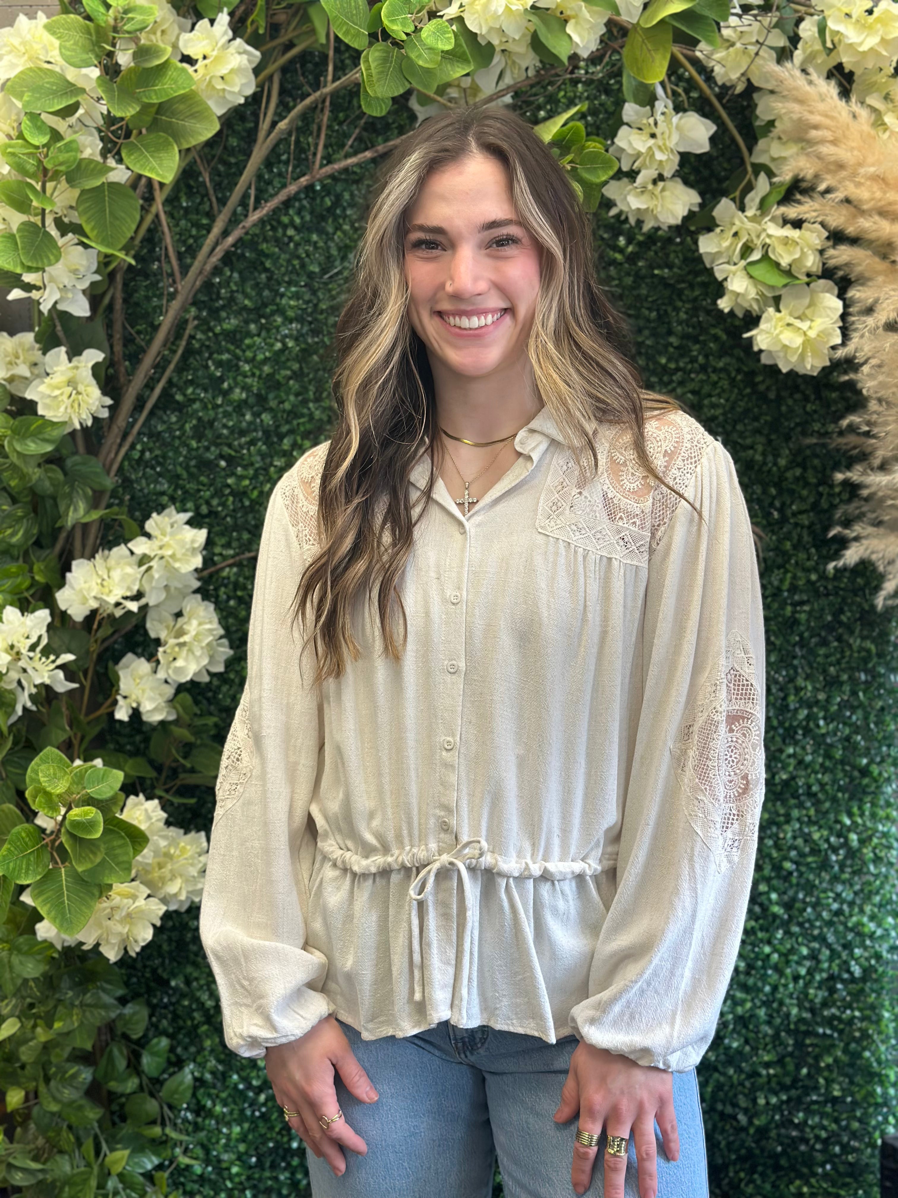 Lightweight Crocheted Blouse