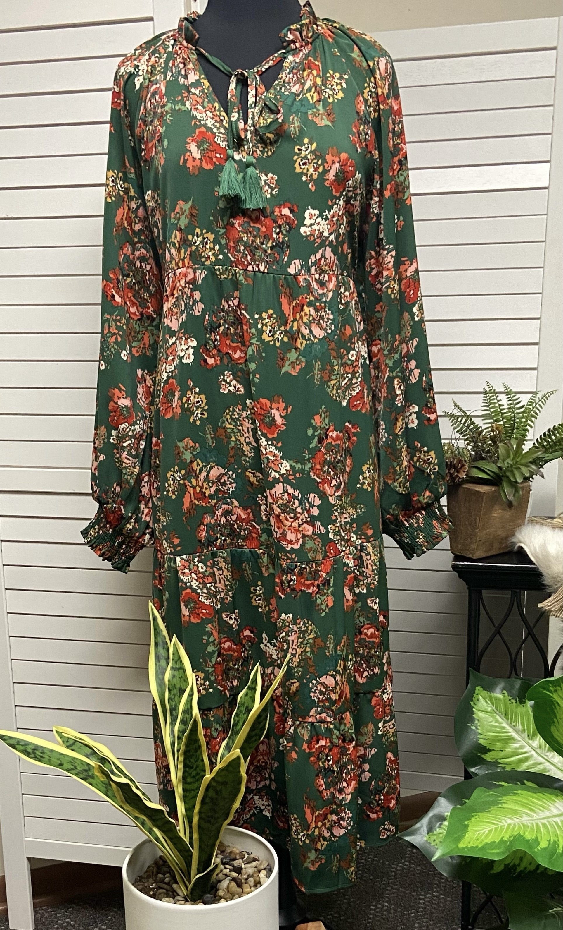 Hunter Printer Midi Dress