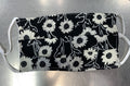 Black & White Flower Mask