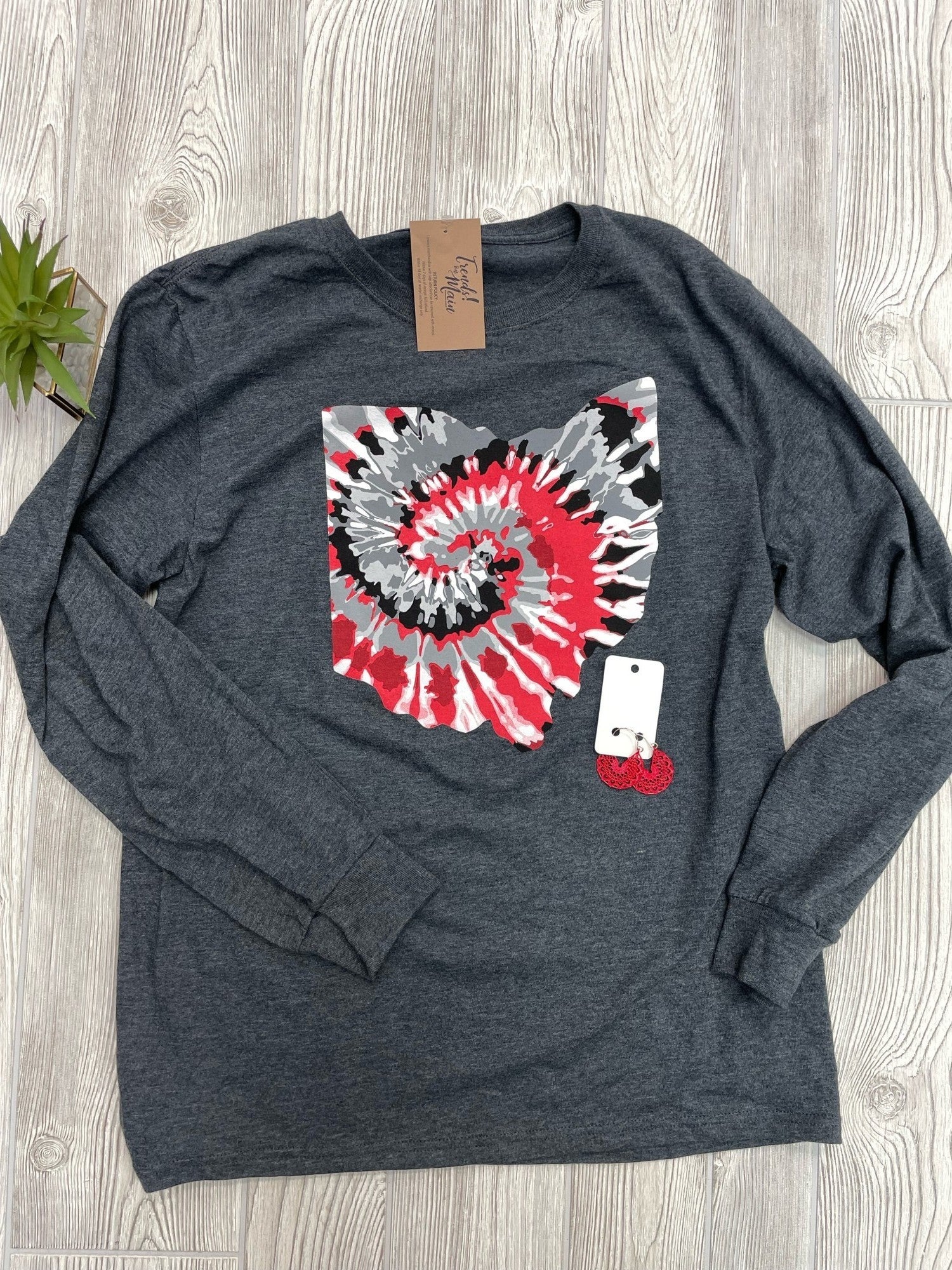 Ohio Tie Dye Long Sleeve Tee