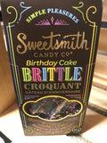 Chocolate Birthday Cake Brittle