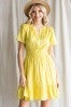 Yellow Midi Dress