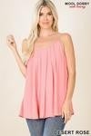 Pleated cami