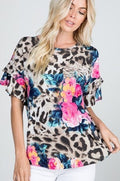 colorful leopard shirt