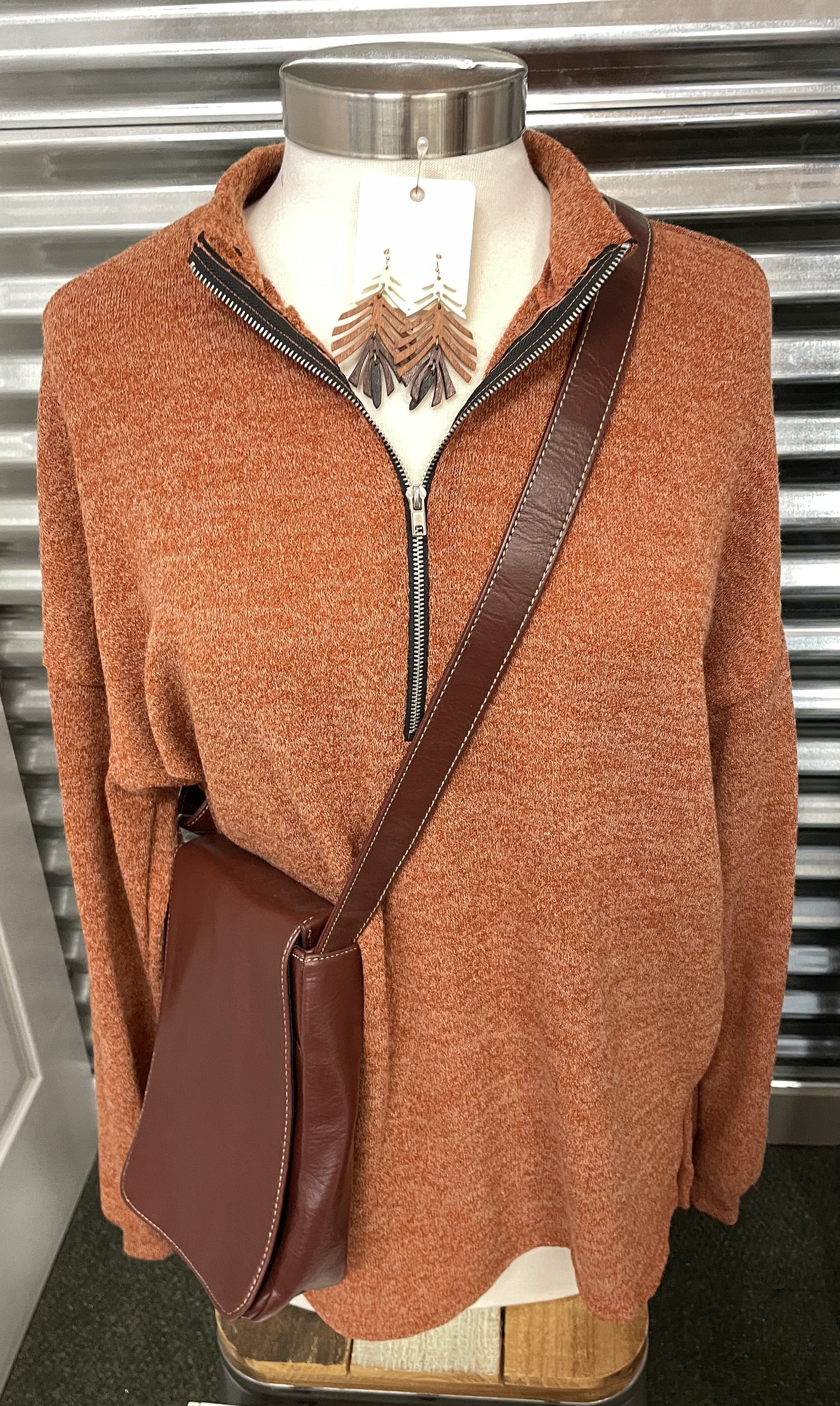 Soft Zip Pullover