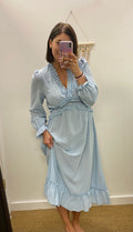 Blue Midi Dress