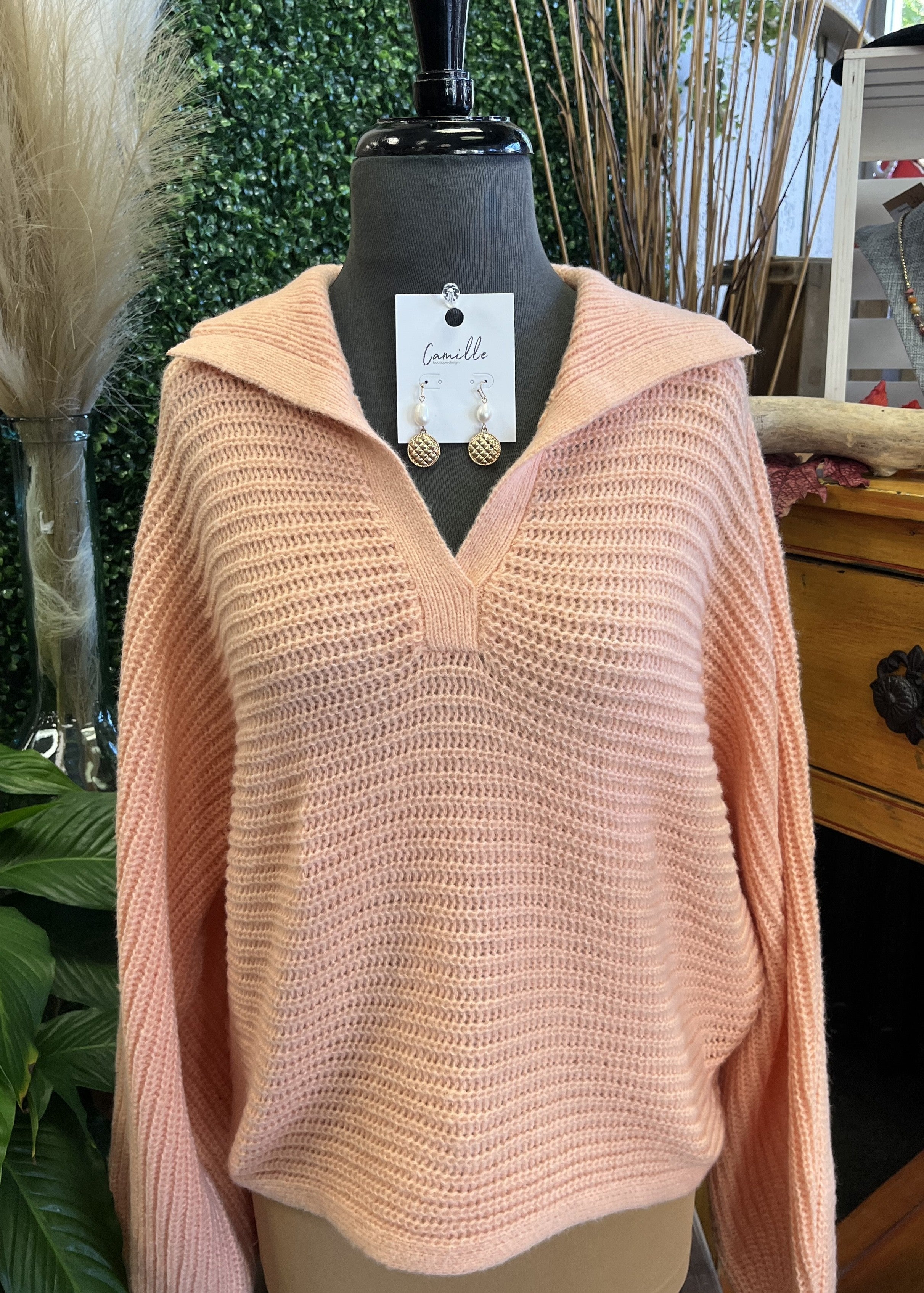 Collared Pullover