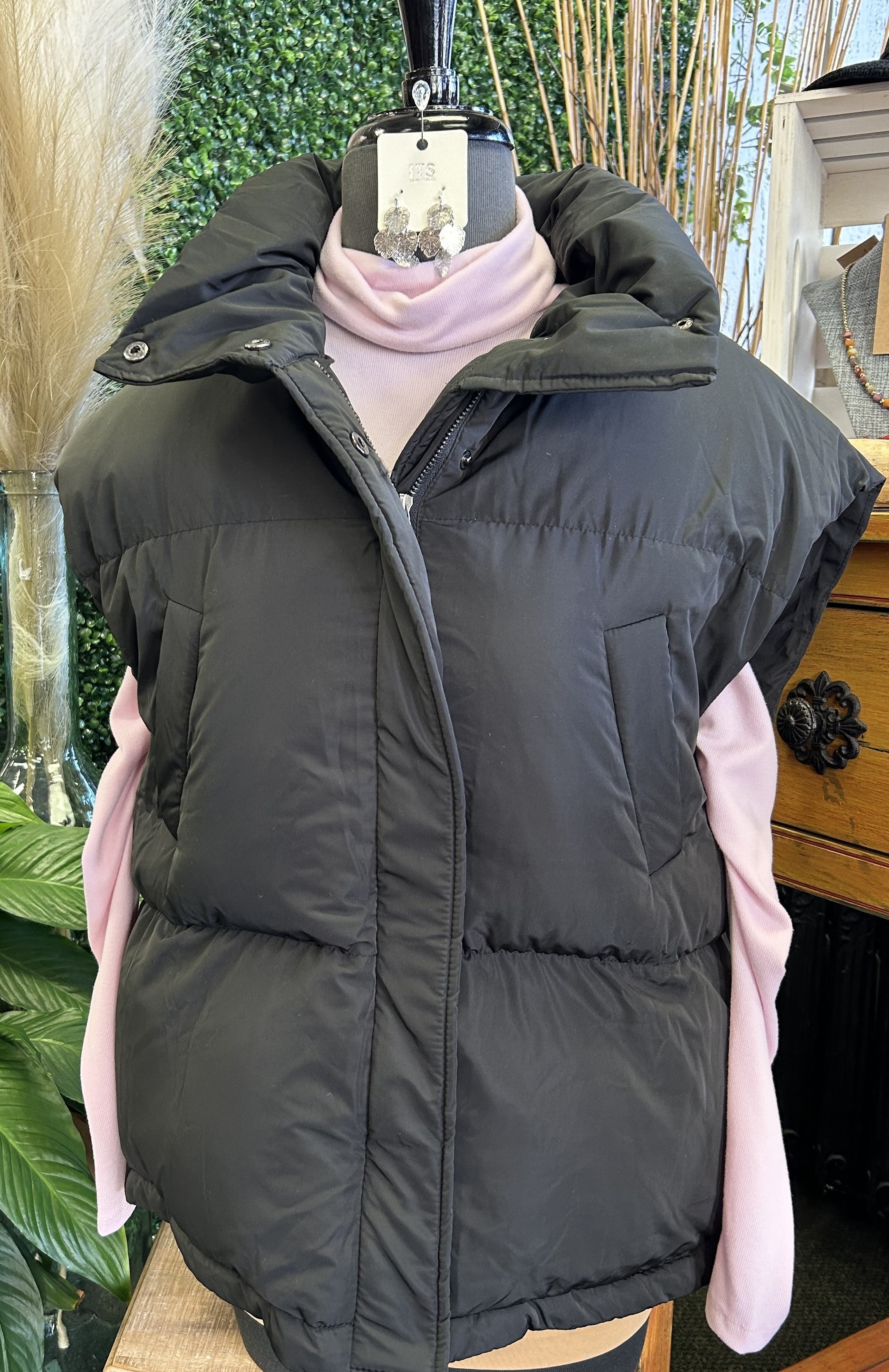 Oversized Puff Vest