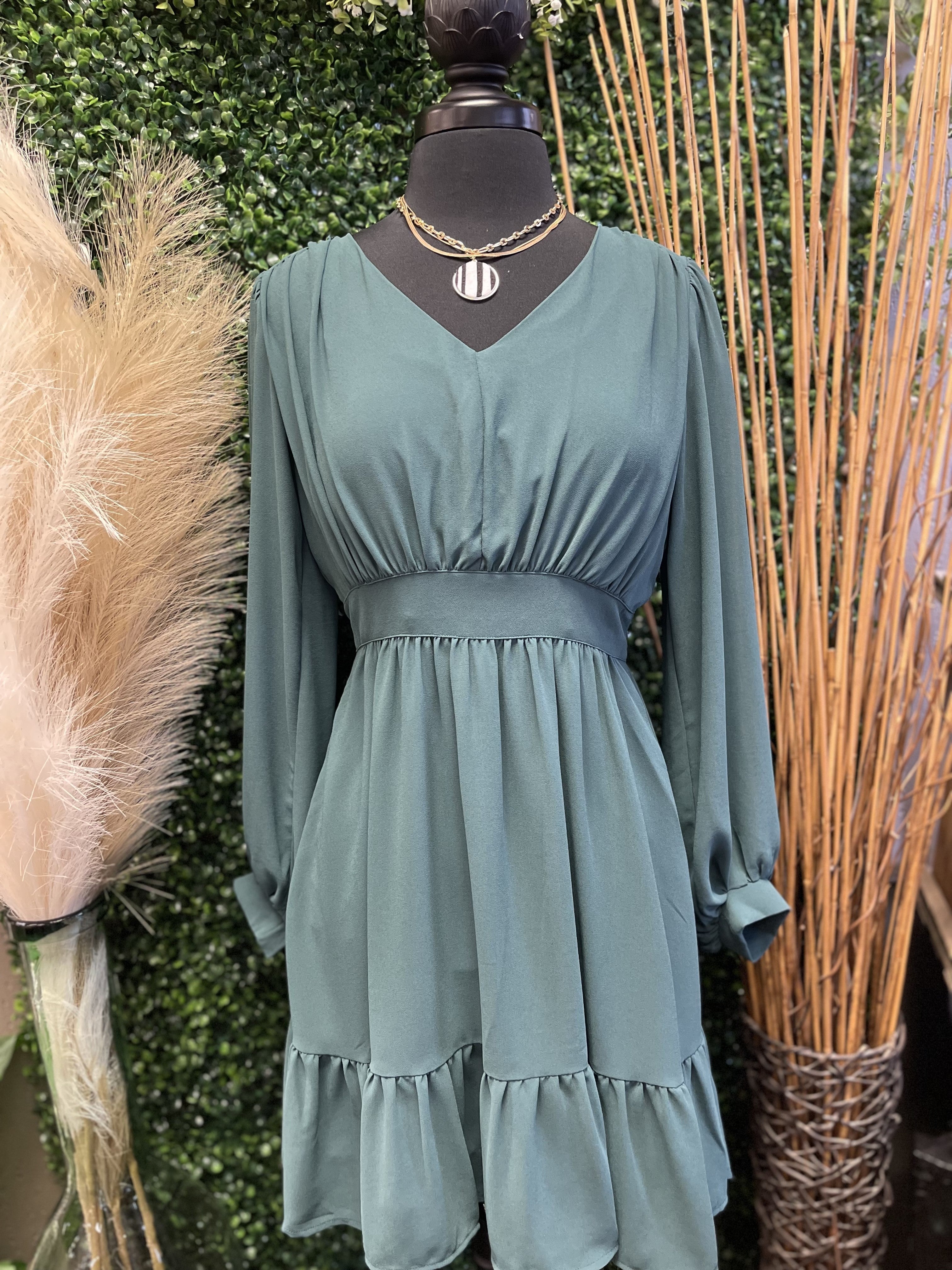Chiffon Midi Dress