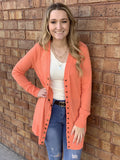 long sleeve snap sweater