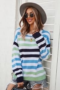 Colorful Striped Sweater