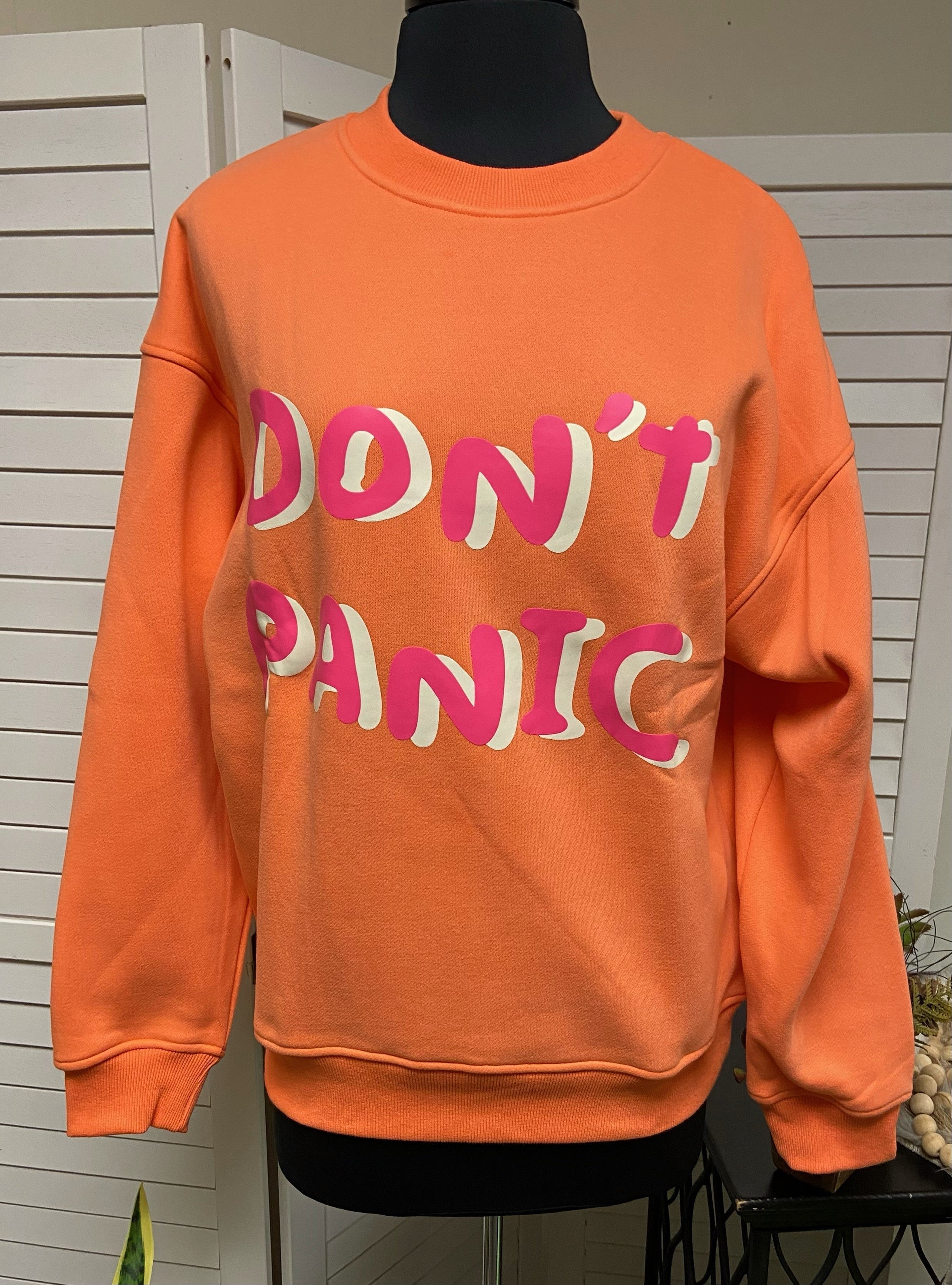Don't Panic Crewneck