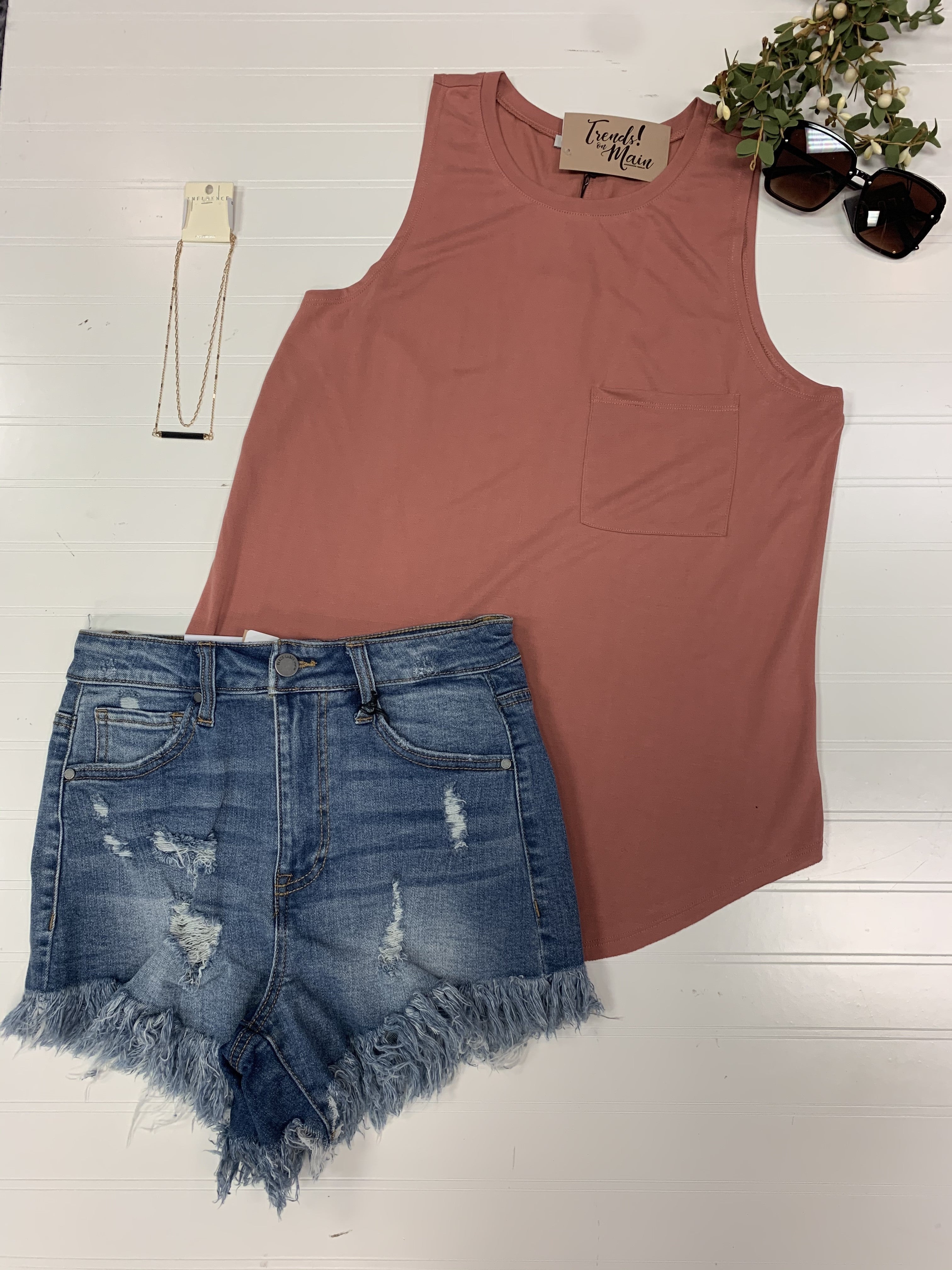 ripped vintage shorts