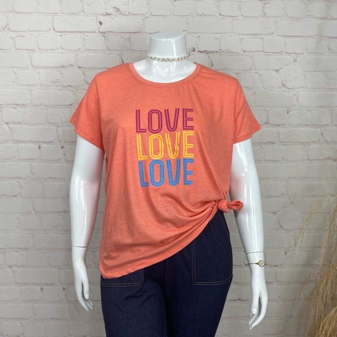 Salmon Love Tee