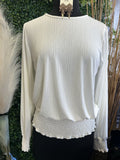 Smocked Hem Top
