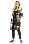 Plaid Duster Cardigan