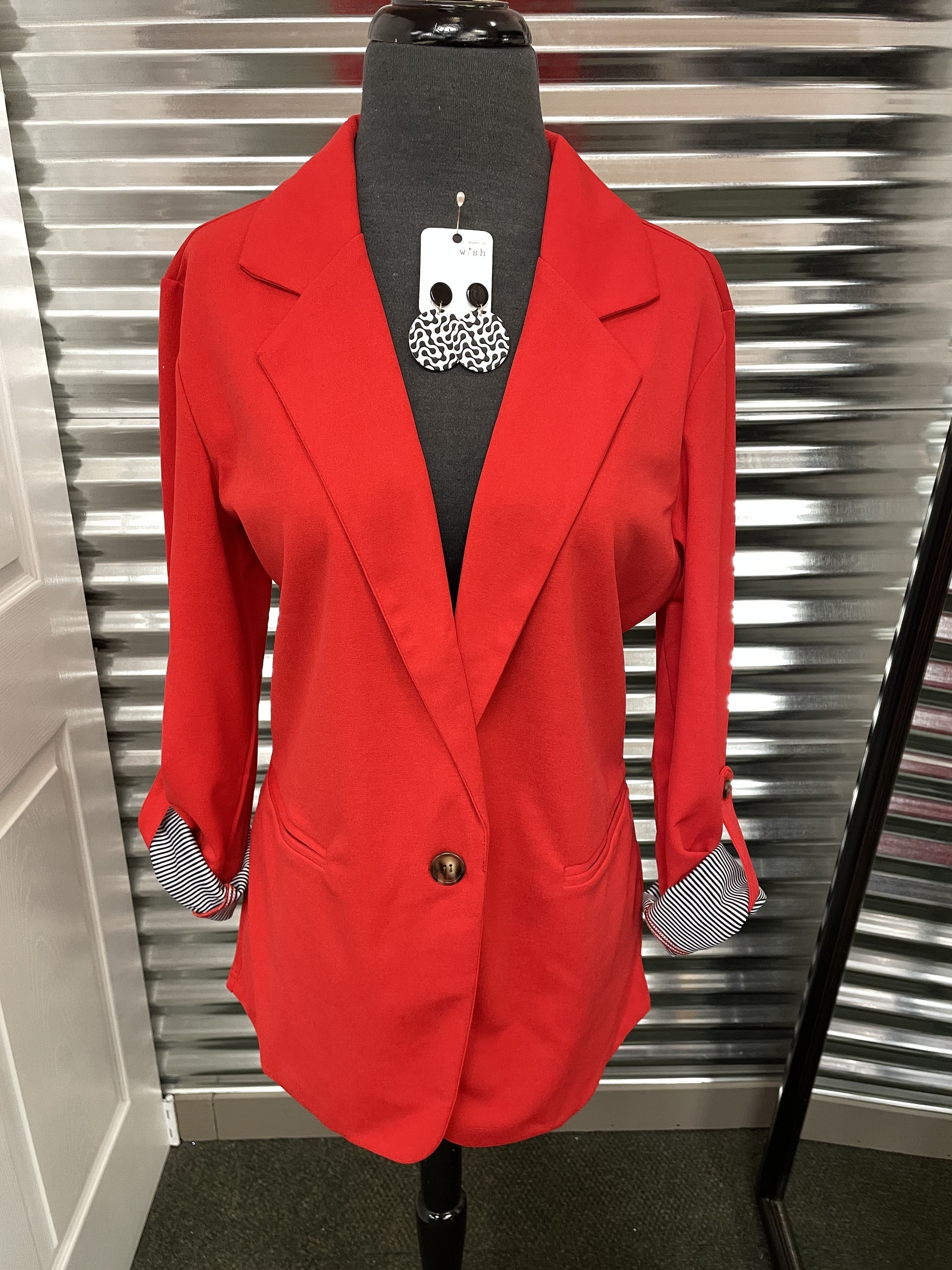 OPen Front Blazer