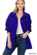 Oversized Corduroy Shacket