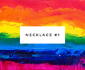 Necklace with rainbow