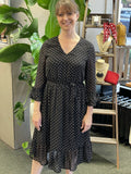 Black Poly Dress
