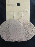 Silver Fan Earrings