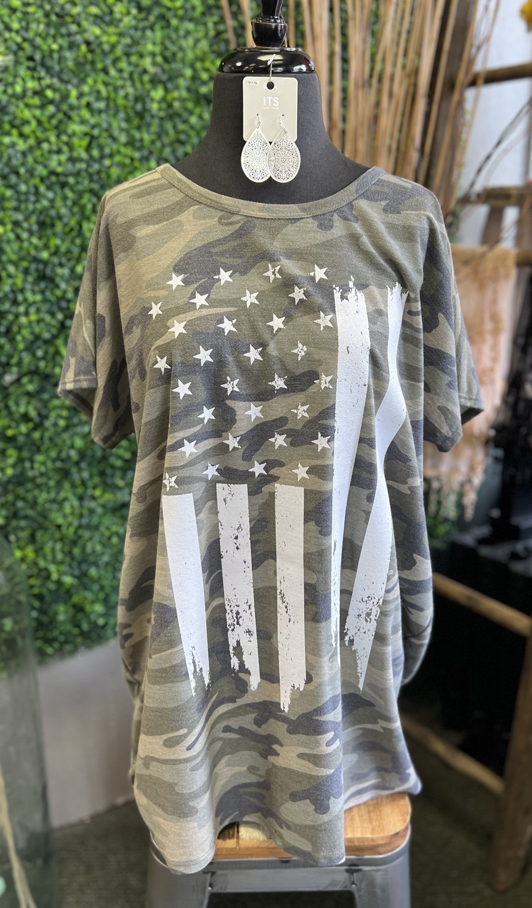 Camo Flag Shirt